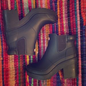 hunter heeled booties